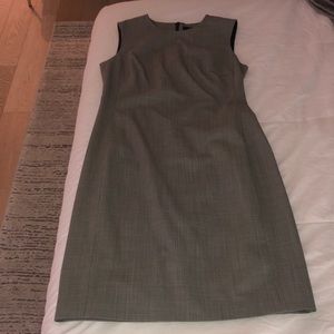 Theory grey sleeveless dress size 2